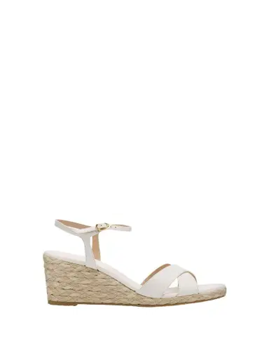 Stuart Weitzman Dayna Leather Crisscross Espadrille Sandals | Thumbnail 1 Stuart Weitzman Dayna Leather Crisscross Espadrille Sandals | Thumbnail 1