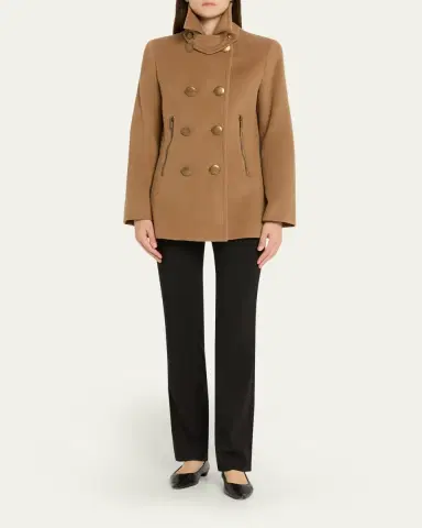 Akris punto Cashmere and Wool-Blend Top Coat | Thumbnail 6 Akris punto Cashmere and Wool-Blend Top Coat | Thumbnail 6