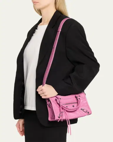 Balenciaga Le City Mini Leather Top-Handle Bag | Thumbnail 6 Balenciaga Le City Mini Leather Top-Handle Bag | Thumbnail 6
