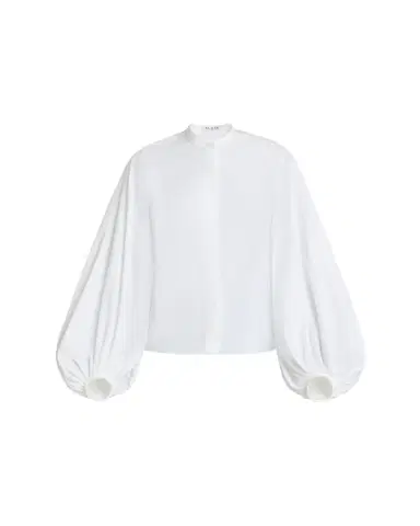 ALAÏA Puff Sleeve Button Down Blouse | Thumbnail 1
