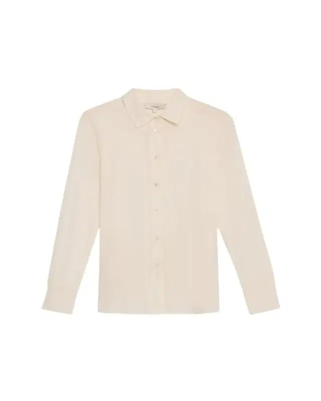 Vince Classic Button-Front Blouse