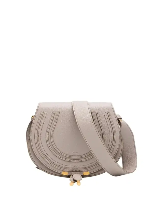 Chloe Marcie Medium Slim Crossbody Bag in Grained Calfskin
