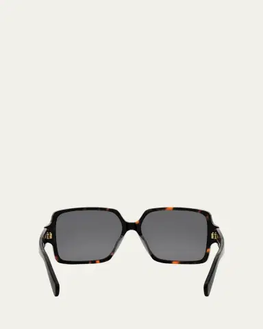 Celine Triomphe Square Acetate Sunglasses | Thumbnail 5 Celine Triomphe Square Acetate Sunglasses | Thumbnail 5