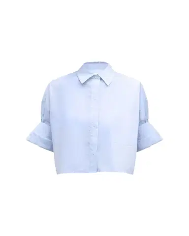 TWP Next Ex Cropped Shirt in Superfine Cotton | Thumbnail 1 TWP Next Ex Cropped Shirt in Superfine Cotton | Thumbnail 1
