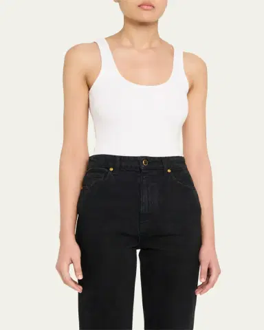 L'Agence Nica Scoop-Neck Tank Bodysuit | Thumbnail 8