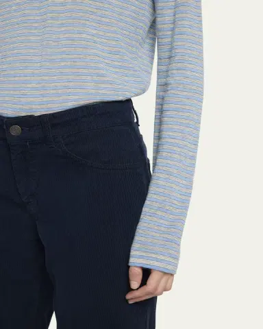 The Row Carlyl Corduroy Straight-Leg Pants | Thumbnail 5 The Row Carlyl Corduroy Straight-Leg Pants | Thumbnail 5