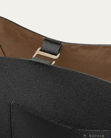 Valextra Secchiello Medium Leather Bucket Bag | Thumbnail 4 Valextra Secchiello Medium Leather Bucket Bag | Thumbnail 4