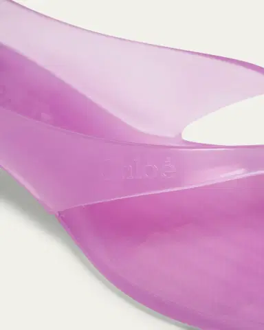 Chloé Jelly Thong Ankle-Strap Sandals | Thumbnail 5