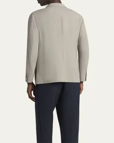 Giorgio Armani Men's Linen Upton Jacket | Thumbnail 3 Giorgio Armani Men's Linen Upton Jacket | Thumbnail 3