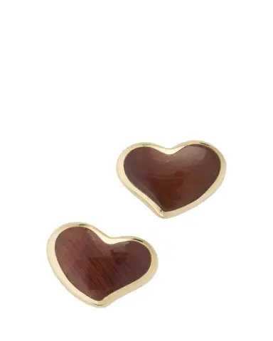 Jan Leslie Heart Stud Earrings | Thumbnail 1