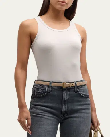 MAJESTIC FILATURES Lyocell Cotton Baby Ribbed Tank | Thumbnail 4