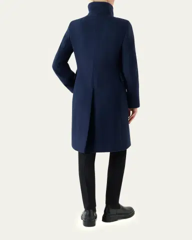 Akris punto Duffle Knee-Length Wool Coat | Thumbnail 7 Akris punto Duffle Knee-Length Wool Coat | Thumbnail 7