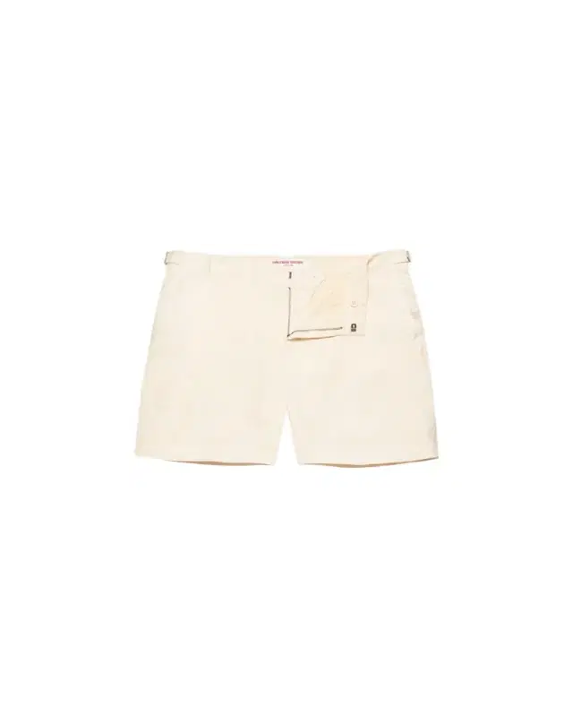 Men's Bulldog Linen Shorts