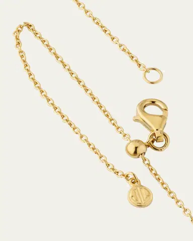 Jan Leslie 18K Gold Plated 5 Station Heart Necklace, 30"L | Thumbnail 4 Jan Leslie 18K Gold Plated 5 Station Heart Necklace, 30"L | Thumbnail 4