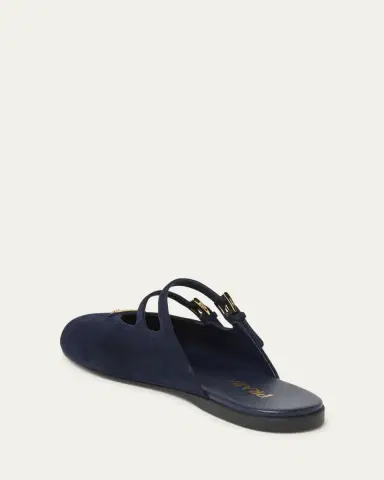 Prada Suede Dual Mary Jane Ballerina Mules | Thumbnail 2 Prada Suede Dual Mary Jane Ballerina Mules | Thumbnail 2