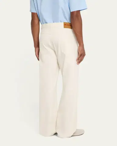 Marni Men's Lightweight Wide-Leg Jeans | Thumbnail 3