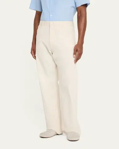 Marni Men's Lightweight Wide-Leg Jeans | Thumbnail 4