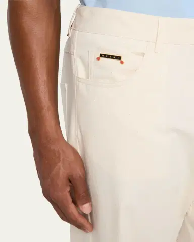 Marni Men's Lightweight Wide-Leg Jeans | Thumbnail 5