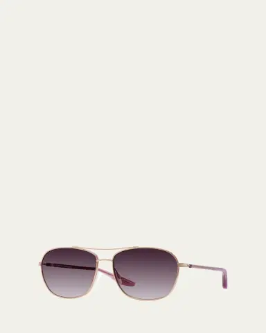 BARTON PERREIRA Sully Aviator Titanium Sunglasses | Thumbnail 4 BARTON PERREIRA Sully Aviator Titanium Sunglasses | Thumbnail 4