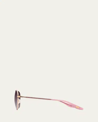 BARTON PERREIRA Sully Aviator Titanium Sunglasses | Thumbnail 5 BARTON PERREIRA Sully Aviator Titanium Sunglasses | Thumbnail 5