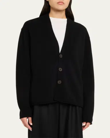Guest in Residence Everywear Cashmere Knit Cardigan | Thumbnail 4 Guest in Residence Everywear Cashmere Knit Cardigan | Thumbnail 4