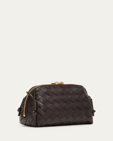 Bottega Veneta Zip Leather Pouch Shoulder Bag | Thumbnail 3