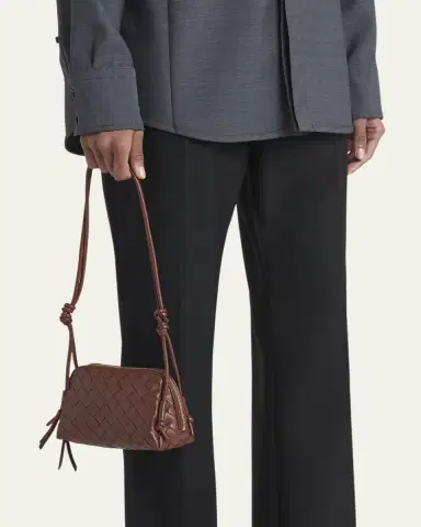 Bottega Veneta Zip Leather Pouch Shoulder Bag | Thumbnail 10