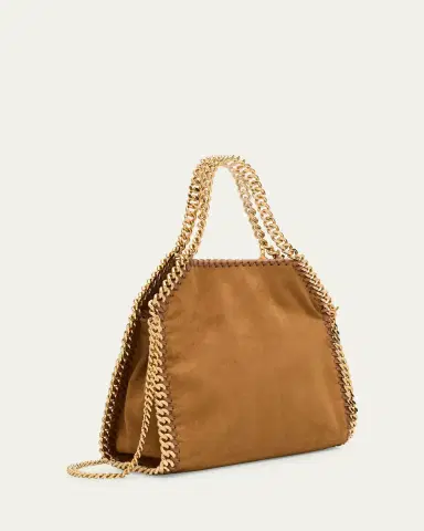 Stella McCartney Falabella Mini Vegan Suede Crossbody Bag | Thumbnail 3