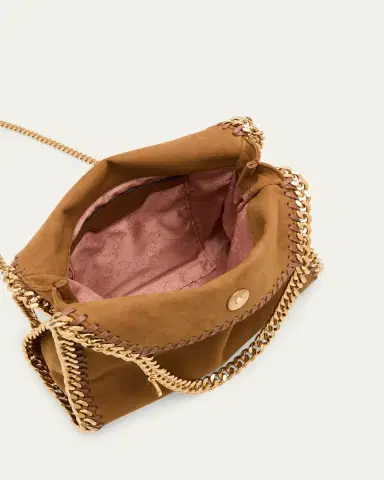 Stella McCartney Falabella Mini Vegan Suede Crossbody Bag | Thumbnail 4