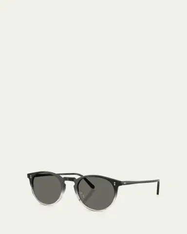 Oliver Peoples O'Malley Acetate Round Sunglasses | Thumbnail 2