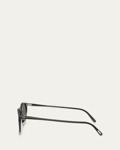 Oliver Peoples O'Malley Acetate Round Sunglasses | Thumbnail 3