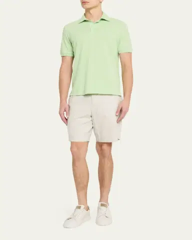 Fedeli Men's Pique Polo Shirt | Thumbnail 2
