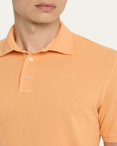 Fedeli Men's Pique Polo Shirt | Thumbnail 9