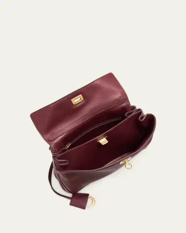 Balenciaga Rodeo Small Grained Leather Top-Handle Bag | Thumbnail 4