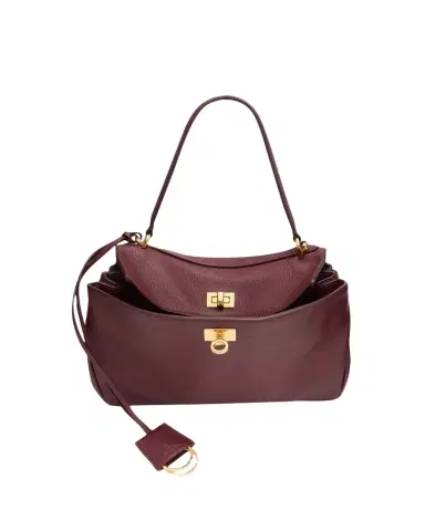 Balenciaga Rodeo Small Grained Leather Top-Handle Bag | Thumbnail 1