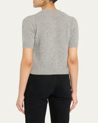 Guest in Residence Cashmere Sweater Tee | Thumbnail 3