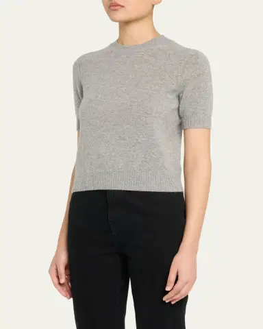 Guest in Residence Cashmere Sweater Tee | Thumbnail 4
