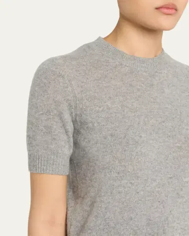 Guest in Residence Cashmere Sweater Tee | Thumbnail 5
