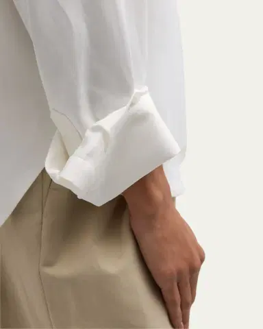 TWP Cotton Button-Front Boyfriend Shirt | Thumbnail 5