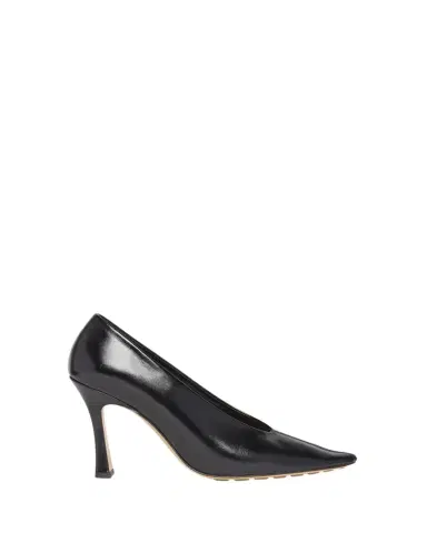Bottega Veneta Leather Stiletto Sporty Pumps | Thumbnail 1 Bottega Veneta Leather Stiletto Sporty Pumps | Thumbnail 1