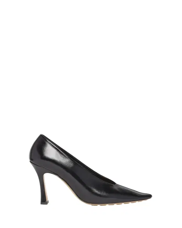 Bottega Veneta Leather Stiletto Sporty Pumps