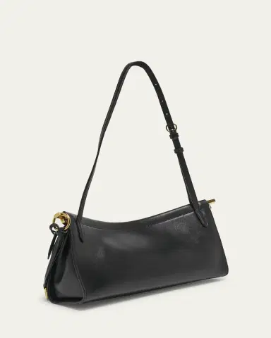 Alaïa Le Click Medium Shoulder Bag in Glossy Leather | Thumbnail 3 Alaïa Le Click Medium Shoulder Bag in Glossy Leather | Thumbnail 3