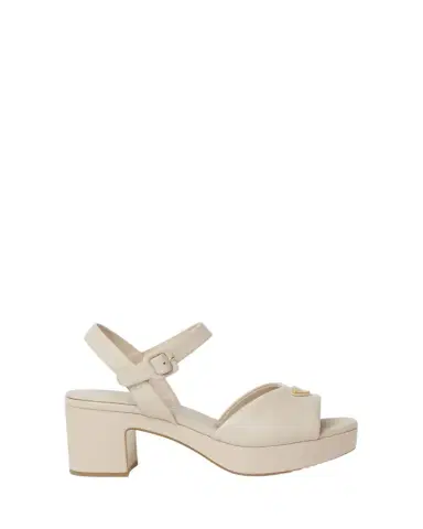 Prada Soft Nappa Ankle Strap Platform Sandals | Thumbnail 1 Prada Soft Nappa Ankle Strap Platform Sandals | Thumbnail 1