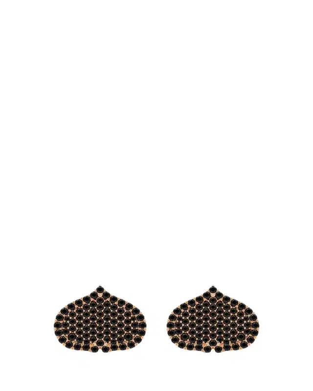 KAMAL Eye Adore Black Diamond Stud Earrings