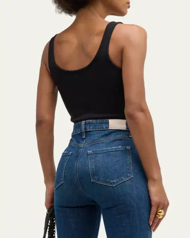 L'Agence Nica Scoop-Neck Tank Bodysuit | Thumbnail 3