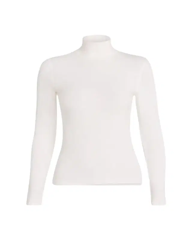 FRAME Ribbed Turtleneck Top