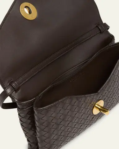 Bottega Veneta Knot Lock Leather Top-Handle Bag | Thumbnail 4 Bottega Veneta Knot Lock Leather Top-Handle Bag | Thumbnail 4