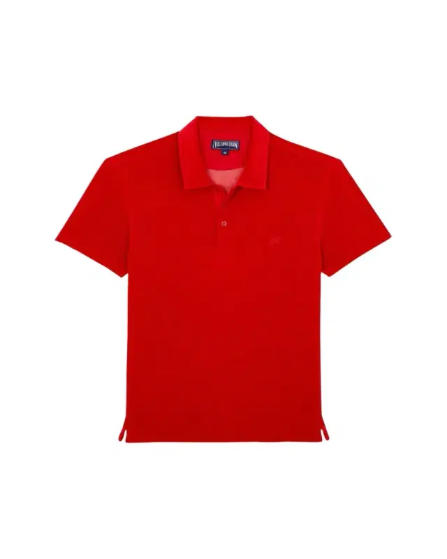Men's Organic Terry Polo Shirt