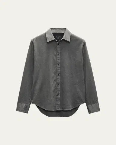 rag & bone Men's Tomlin Stretch Dobby Shirt | Thumbnail 9 rag & bone Men's Tomlin Stretch Dobby Shirt | Thumbnail 9
