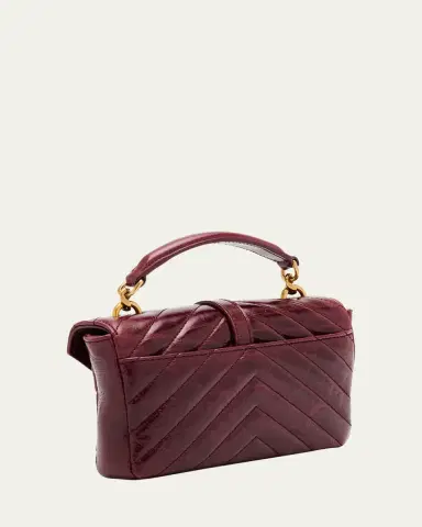 Saint Laurent College Mini YSL Quilted Top Handle Bag | Thumbnail 6 Saint Laurent College Mini YSL Quilted Top Handle Bag | Thumbnail 6
